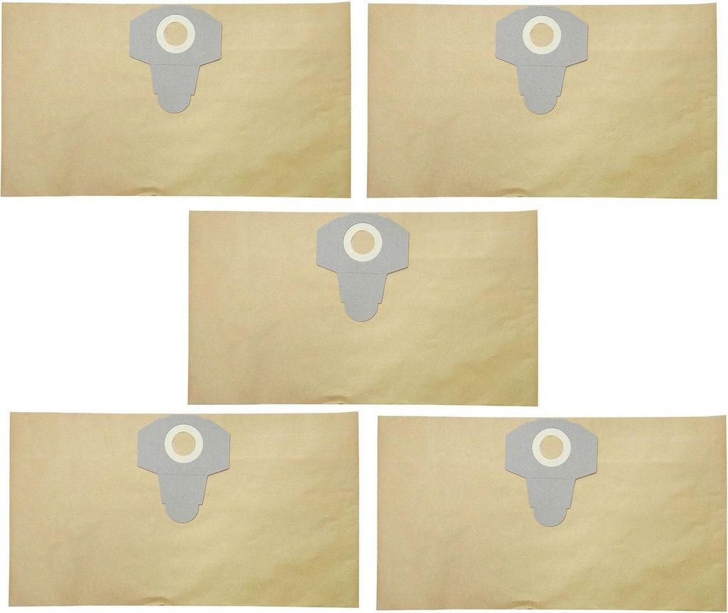 LangeTools Papierbeutel für Sparky 30l Industriestaubsauger 5 Stück