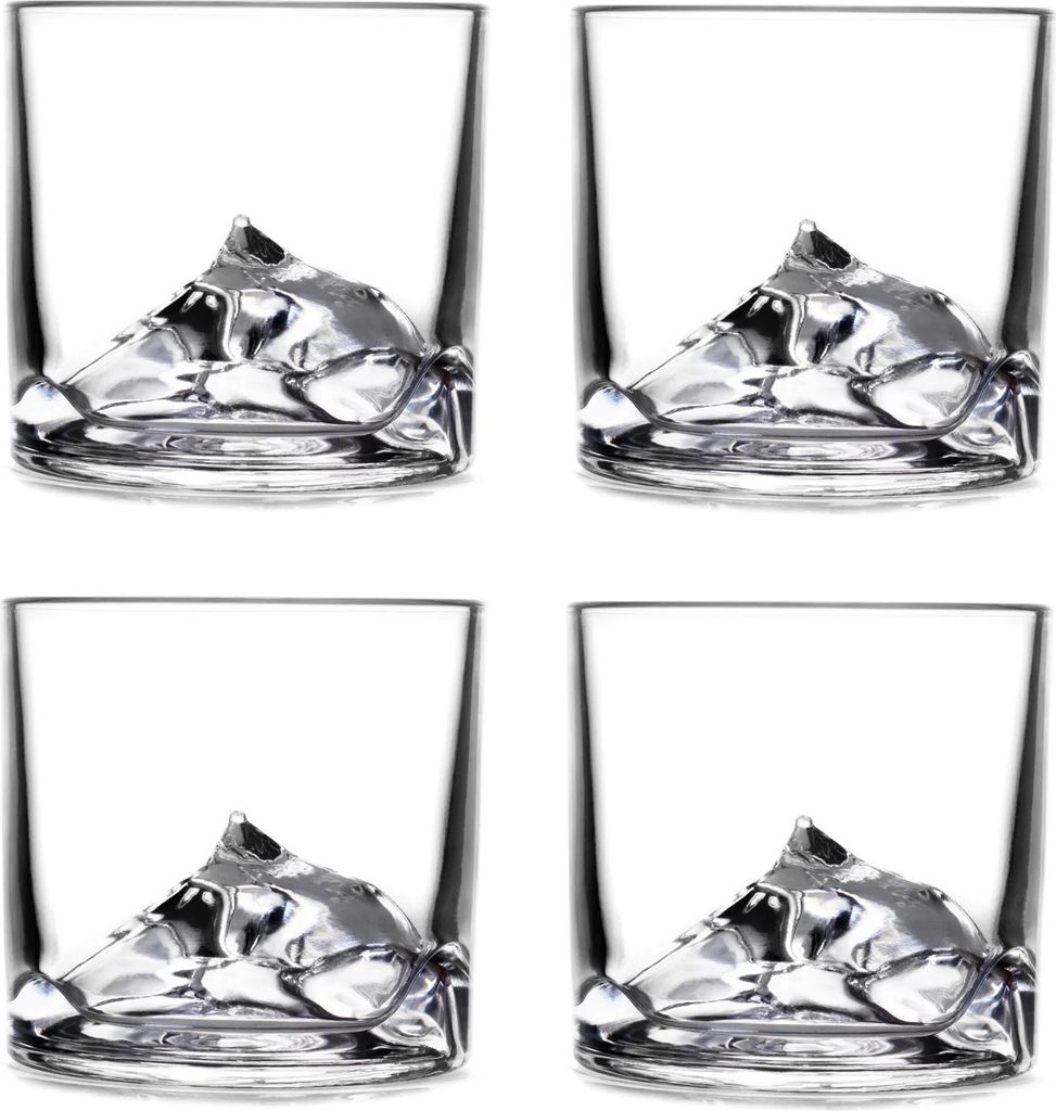 Liiton Whiskeygläser Mount Everest 270 ml - 4 Stück Produktbild 