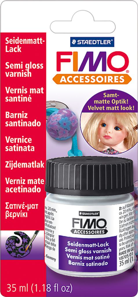 FIMO 212152264 Seta vernice opaca trasparente 35 ml (S-B) Immagine del prodotto 