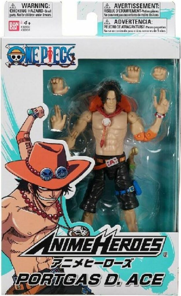 Bandai - Anime Heroes - One Piece - Portgas D. Ace Figurka