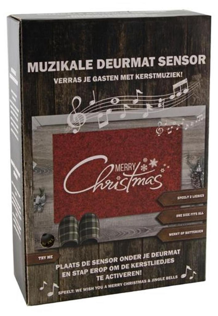 Svenska Living Fußmattenunterlage Weihnachtsmusik 35x25cm Produktbild 