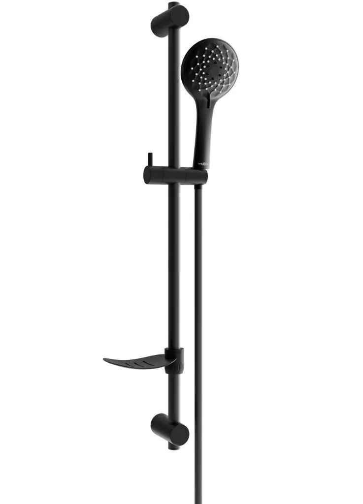 Set Doccia Scorrevole Mexen DF74 Nero - Design Minimal 785744582-70