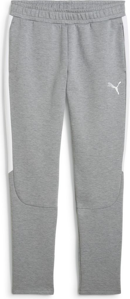 Puma teamEVOSTRIPE Trainingshose Herren grau heather silber Gr M
