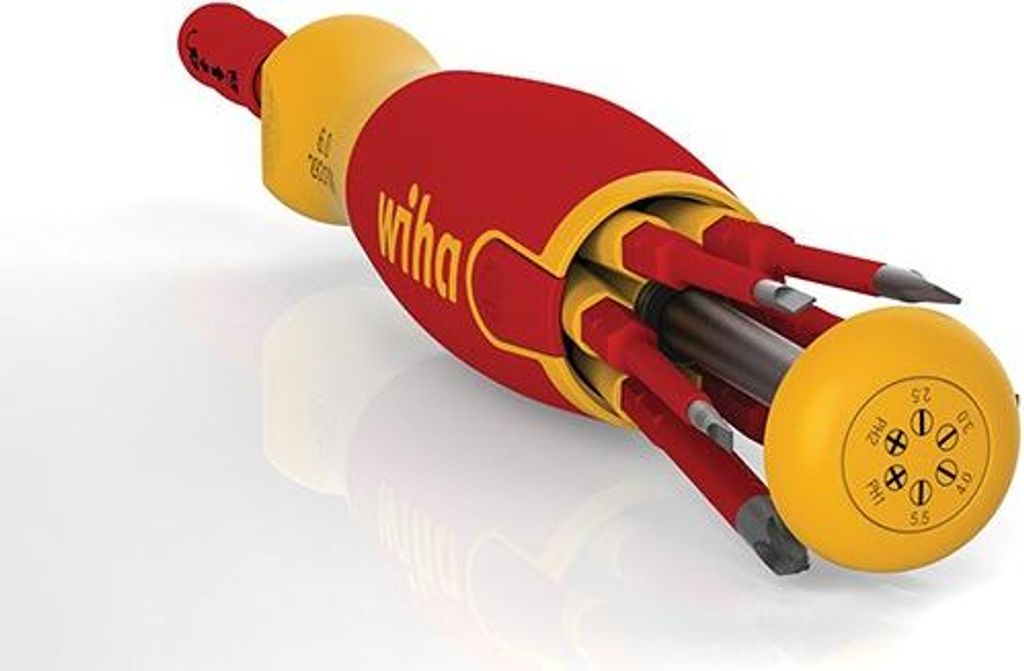 Wiha LiftUp electric 2831 - Porte-main avec jeu d'embouts - Image du produit 