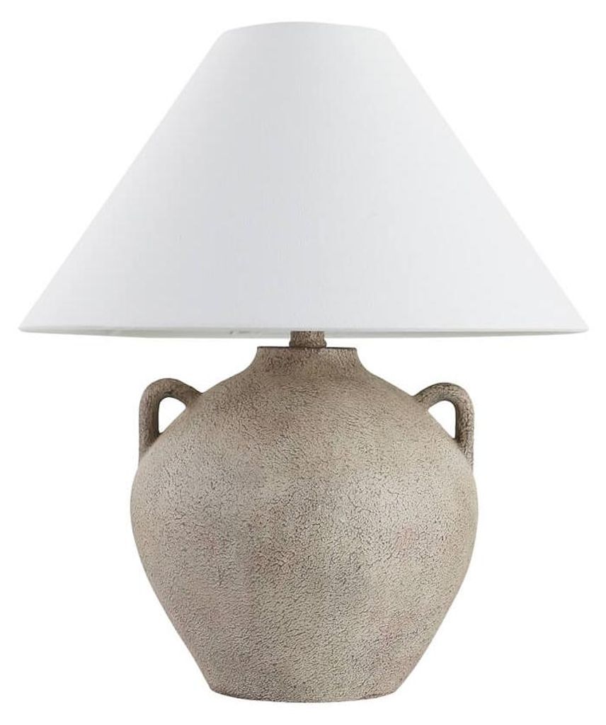 HOME DELUXE Grande lampada da tavolo in pietra RITA - Immagine del prodotto 
