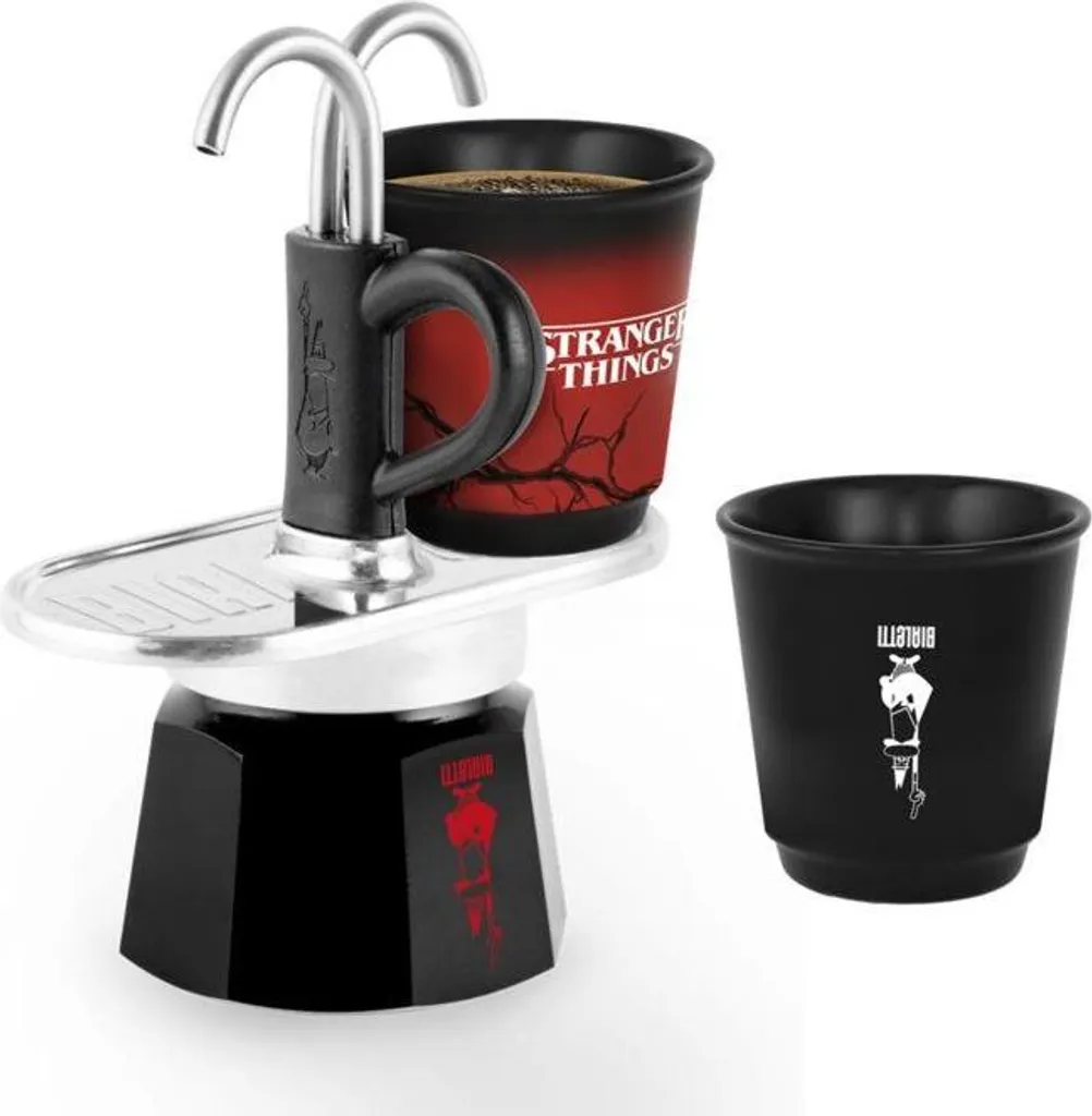 Set Caffè Bialetti Mini Express Stranger Things 2 Tazze 130ml - 2