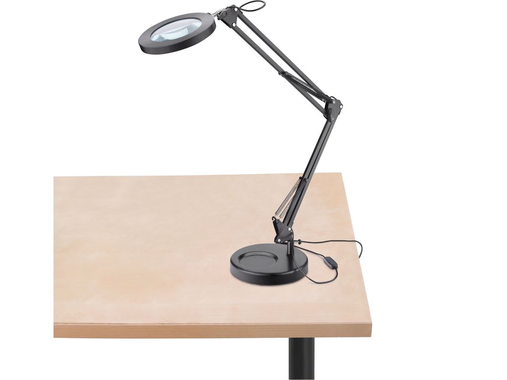 Extol Light 43160 Stolná lampa s lupou, napájanie USB, 2400 Obrázok produktu 2
