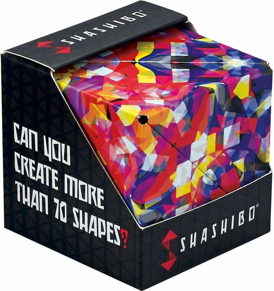 Hutter Trade Shashibo Magnetwürfel Künstler-Serie - Confetti