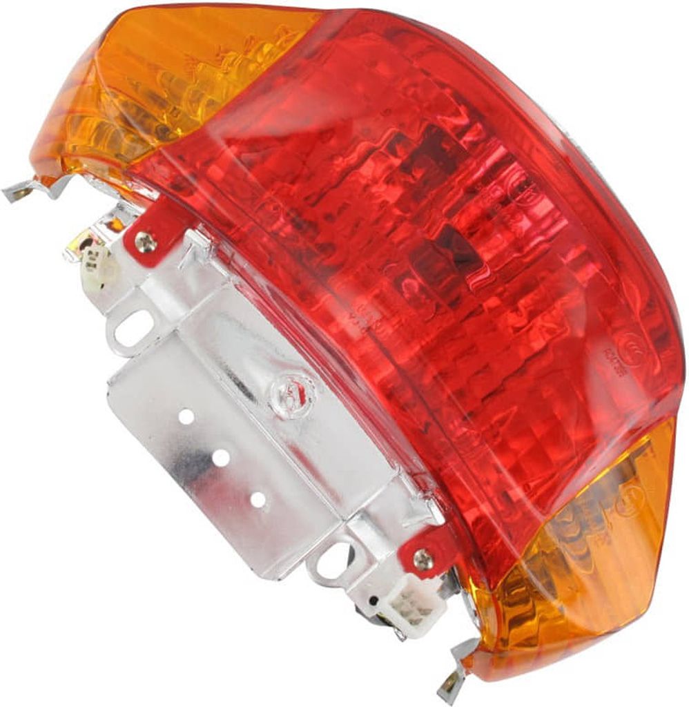 Rücklicht Blinker gelb Baotian BT49QT-9D1 Roller 50ccm 4Takt Motorroller.de Rückstrahler Rück-Leuchte Rückleuchteneinheit Rückleuchten-Einheit...