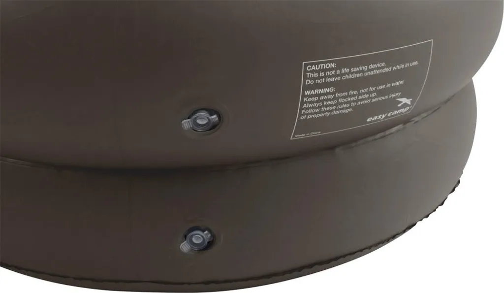Chaise de Camping Stable et Durable - Érable Marron contre le Vent - 2
