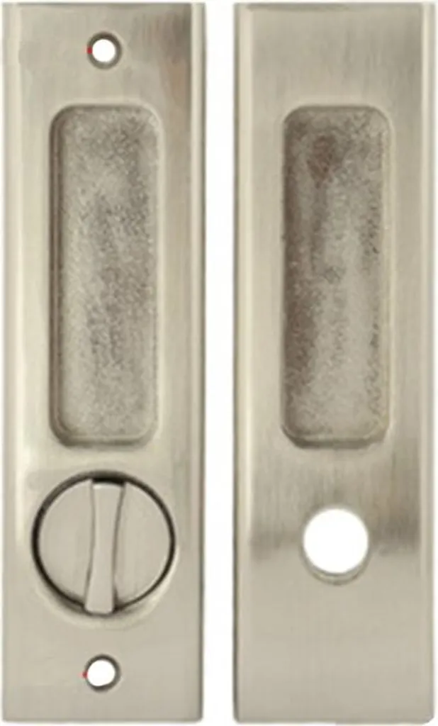 Maniglia Incassata Design Argento per Porte Scorrevoli - INF Hardware