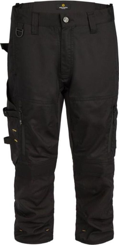 Hans Schäfer SMART 3/4 lange Bundhose - Schwarz, Gr. 54, 80102-9050-54