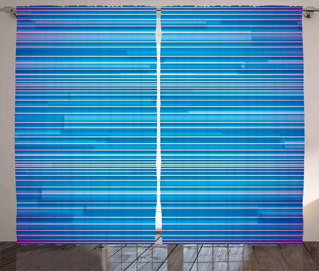 Rideau Bleu Roi 280x225 cm : Solution de Décoration pour Grandes Fenêtres