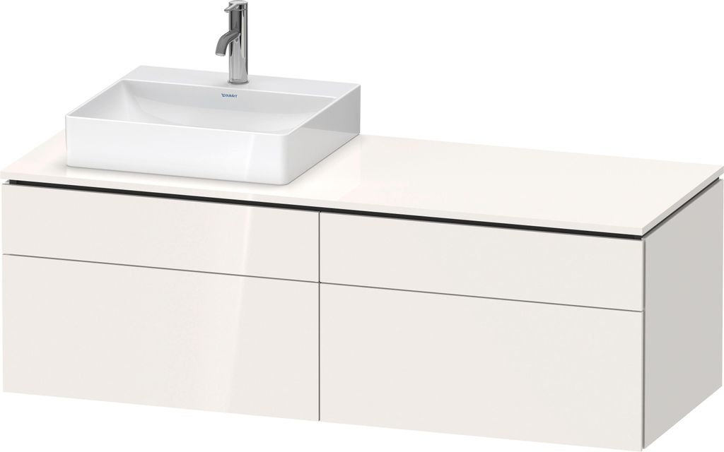 DURAVIT LC4870L22220000 Konsolen-WTU wh L-Cube Produktbild 