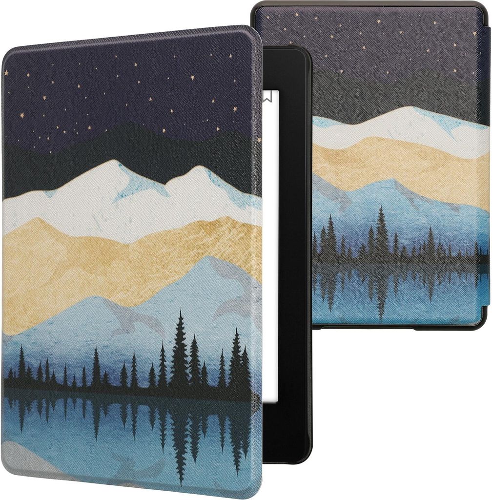 kwmobile Klapphülle kompatibel mit Amazon Kindle Paperwhite 11. Generation 2021 Hülle - Flipcase für Kindle Paperwhite Hülle mit Magnetverschlu...