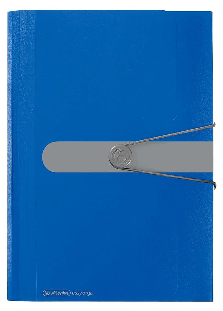 Herlitz Fächermappe easy orga to go 12 Fächer blau opak
