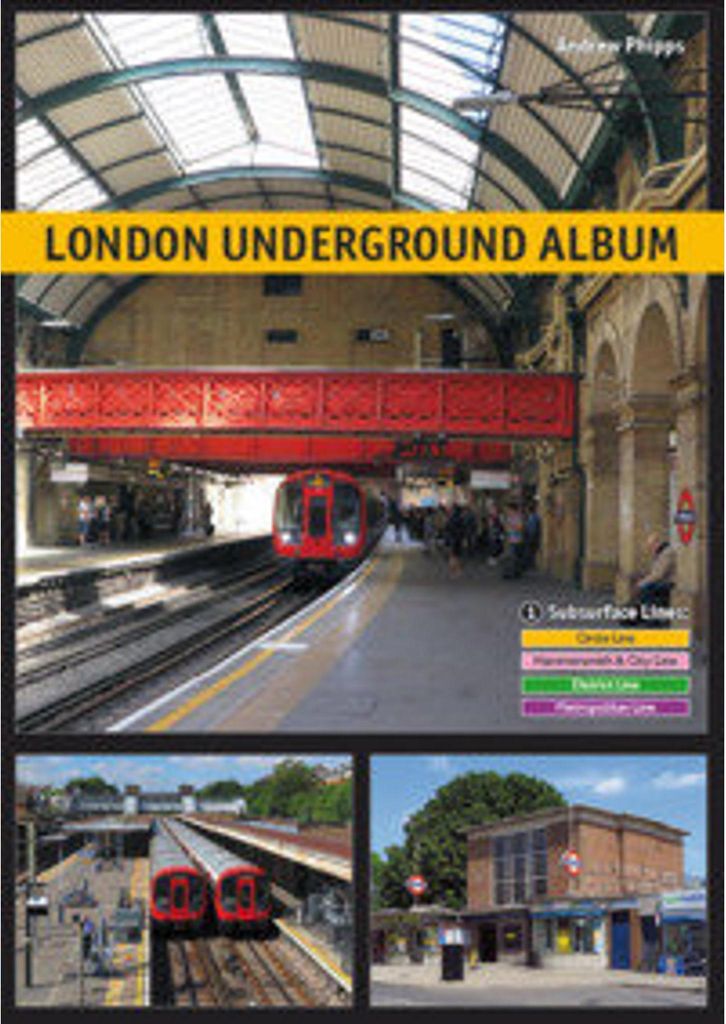 London Underground Buch: 103 Subsurface-Stationen, älteste U-Bahn & 1930er Vorortstationen, Band 1, farbige Karten