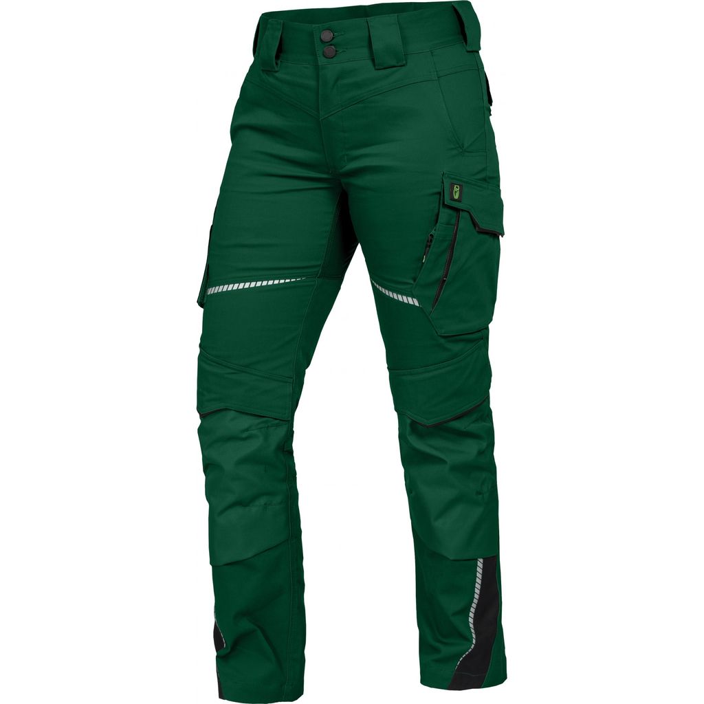 Leibwächter Damen Bundhose Flex-Line FLXDH21 Gr. 36 grün/schwarz