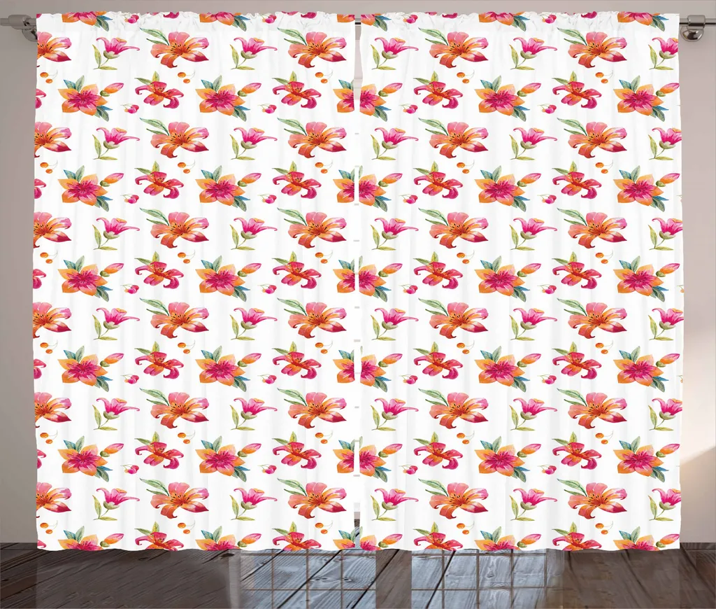 Offerta Tenda ABAKUHAUS 280x245 | Fiori Acquerello Alta Qualità