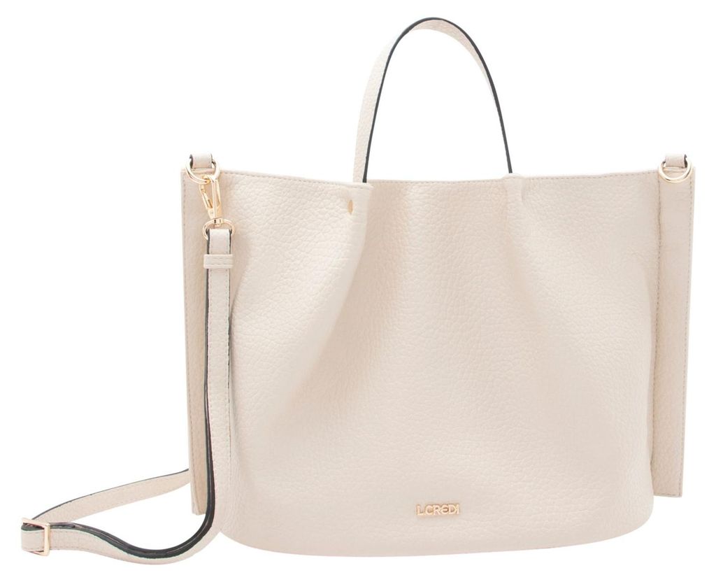 L.CREDI Handtasche Umhängetasche Raila Handbag White Sand creme