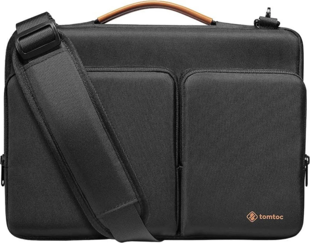 Cartella per laptop TomToc Defender-A42 per laptop da 15 pollici nero
