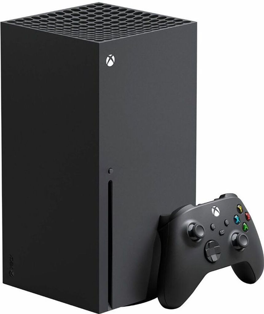 Microsoft Xbox Series X Spielkonsole mit 1x Gamepad - Produktbild 