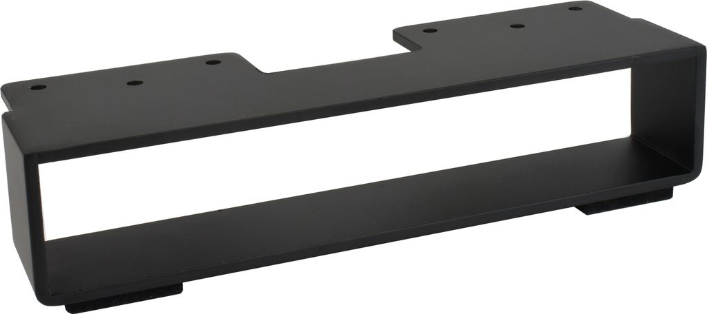 4x Möbelfüße aus Stahl – Schwarz Matt – Stabil & modern – Produktbild 7