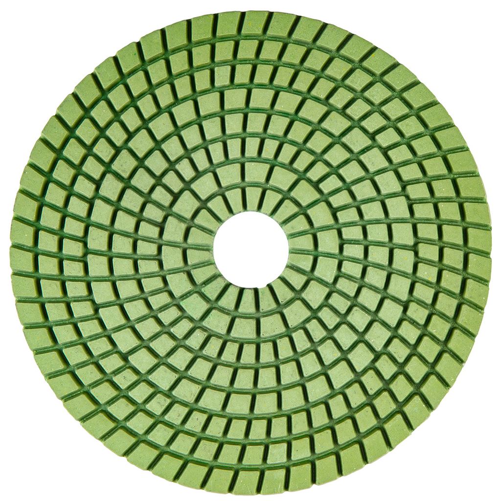 GRAPHITE Polier- und Schleifscheibe Außen-Ø 125 mm, K800, Diamantoberfläche, mit Kletthaftung für einen schnellen Scheibenwechsel, für Winkels...