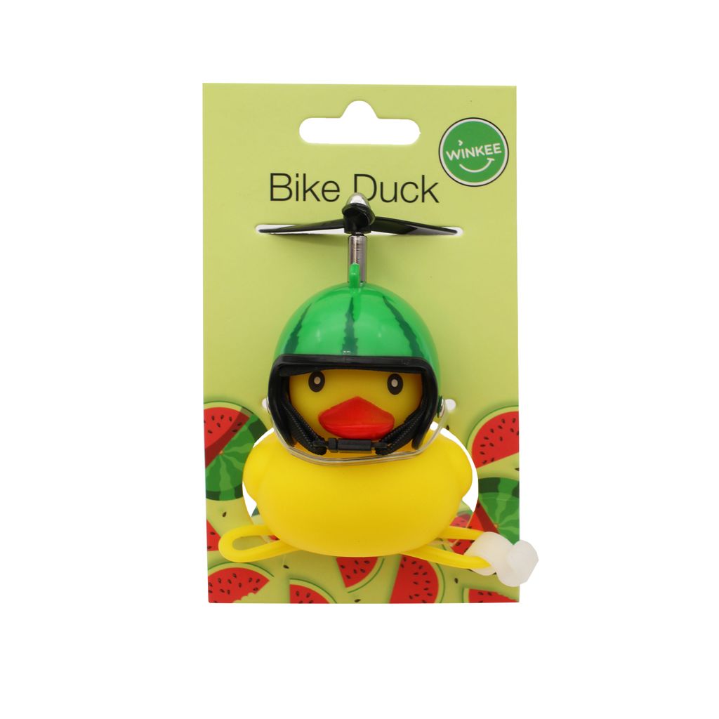 Set De 4 Canards En Caoutchouc Lumineux Pour Guidon – LED 3 Modes – Casques Et Hélices Interchangeables – Déco Vélo/moto