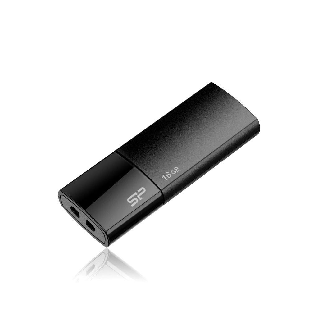 Silicon Power USB-Stick 16GB USB2.0 COB U05 Black