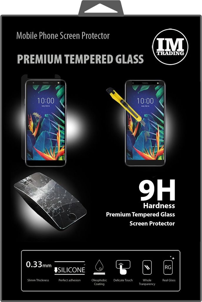 cofi1453 Schutzglas 9H kompatibel mit LG K40 Displayschutzfolie Panzerfolie Passgenau Glas