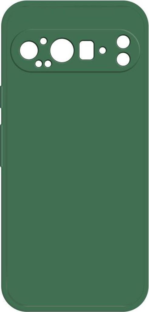 Hülle für Google Pixel 9 Pro - Phonesta Color Silikon Back Cover - Dunkelgrün