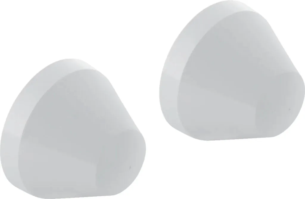 Geberit Cappucci di copertura per WC e orinatoio Taro Nova bianco 217713, 1 pz.