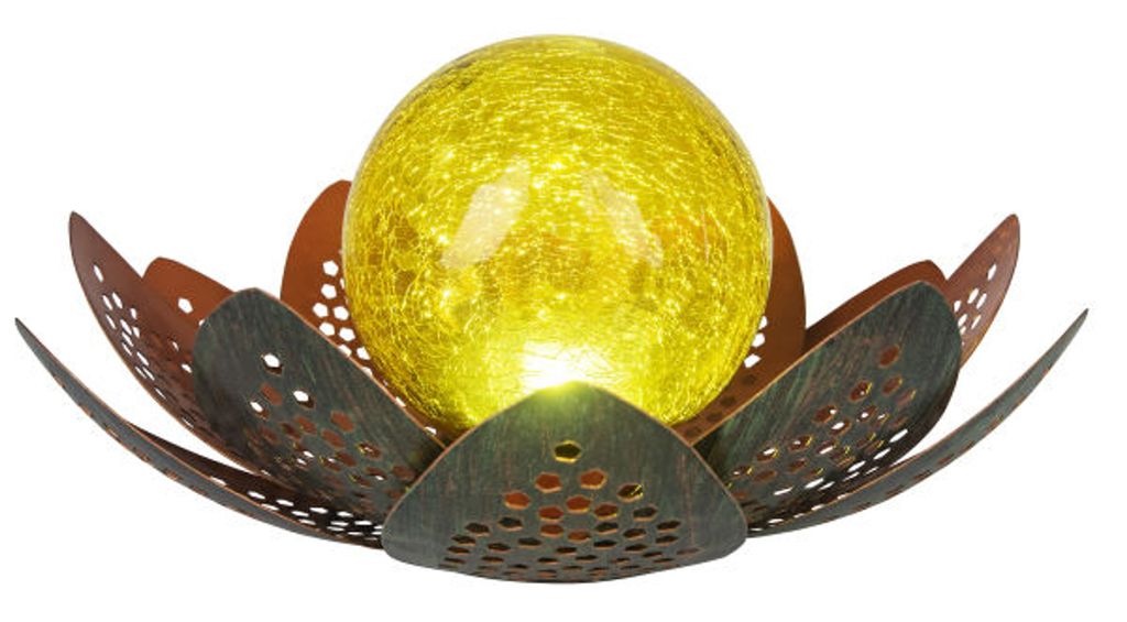GLOBO 33655 Solarleuchte Metall grün, LED Produktbild 