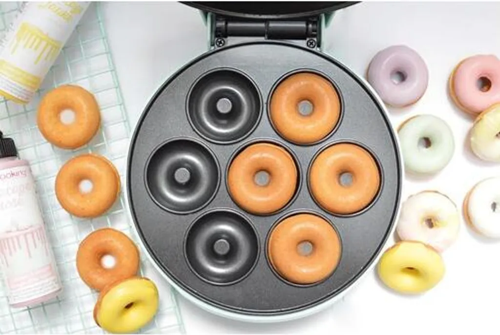 Machine à Mini Donuts Scrapcooking Carambelle - Cuisson Rapide à la Maison - 12