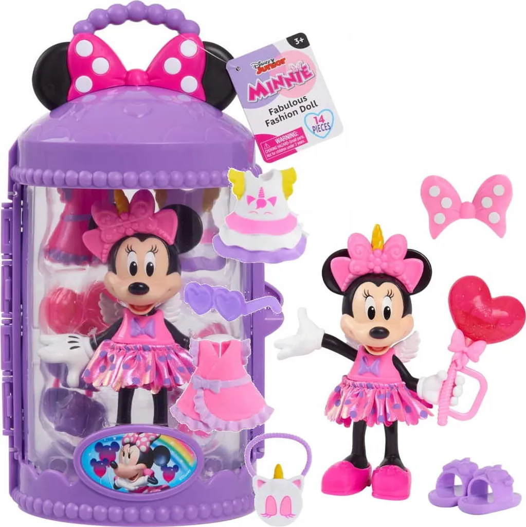 Minnie Mouse Fashion Doll Licorne : finissez-en avec les jouets éparpillés
