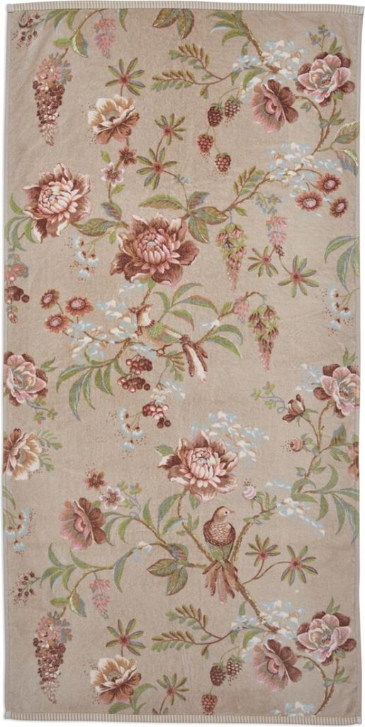 Pip Studio | Duschtuch | Secret Garden | 70 x 140  | Khaki Produktbild 