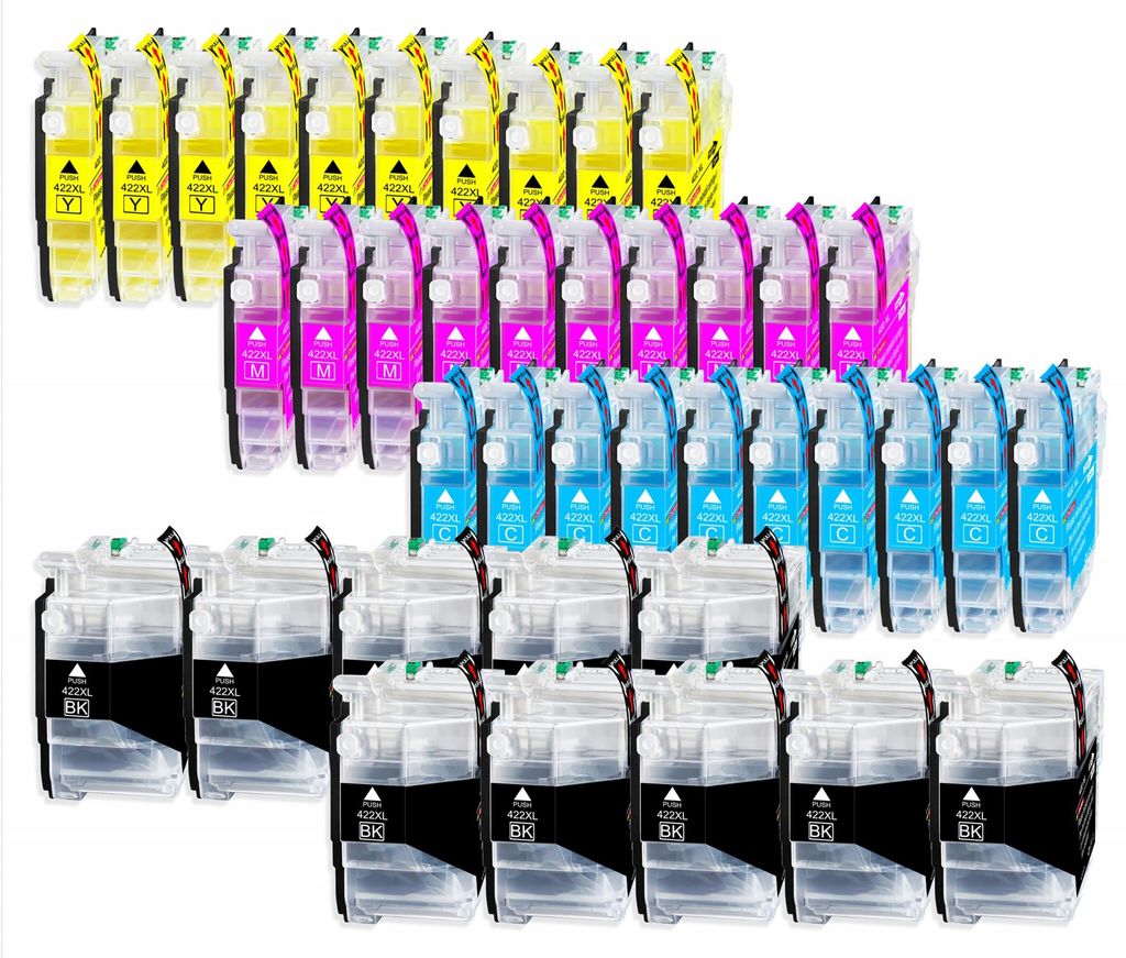 40er Pack Druckerpatronen 422 422XL kompatibel mit MFC-J5740 J5740DW