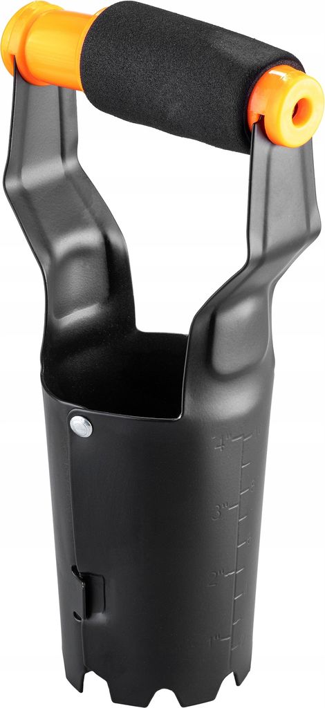 KADAX Pflanzlochstecher aus Metall, Automatikpflanzer mit bequemem Griff aus Kunststoff