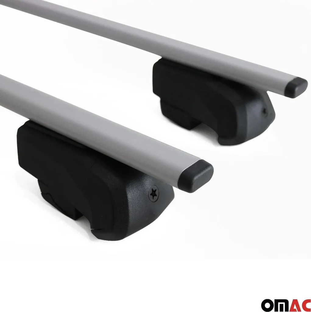 Portapacchi Portapacchi per Opel Mokka/Mokka X 2012-2019 ABE alluminio argento 2x - 7