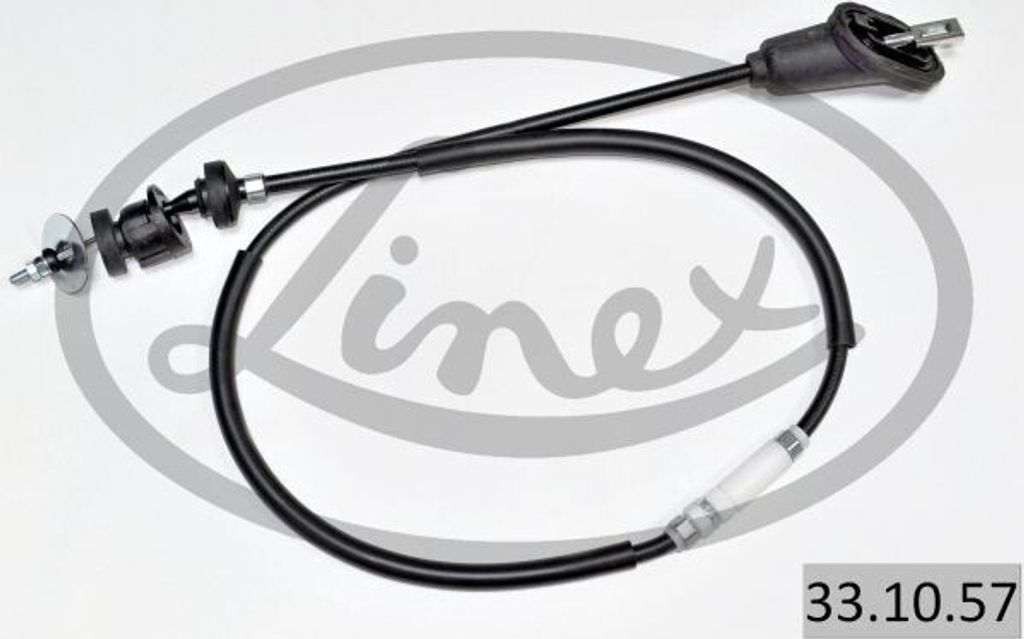 LINEX 33.10.57 Kupplungsseil Seilzug passend für PEUGEOT 106 II Schrägheck (1A, 1C) 1474/1237mm