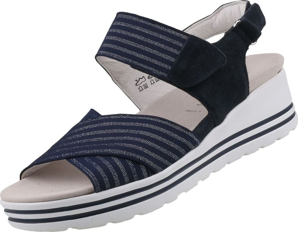 WALDLÄUFER Damen Sandalen & Sandaletten blau Gr. 5,5