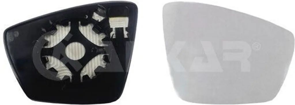 Verre de Rétroviseur Droit ALKAR 6402693 pour Skoda Karoq et Kodiaq