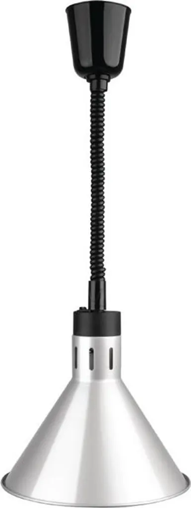 Lampada Scaldavivande Buffalo Argento 250W | Sospensione Regolabile
