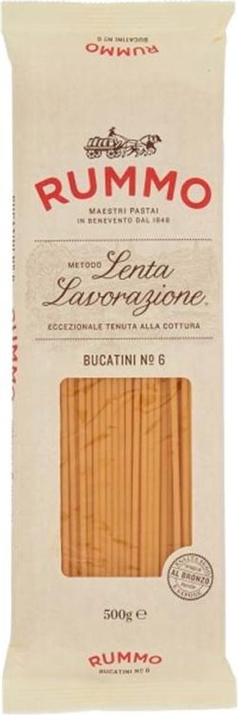 A package of Rummo pasta.