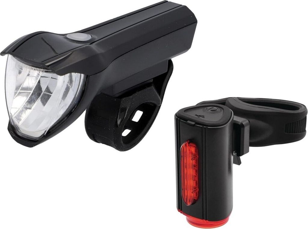 Sada LED svetiel na bicykel FISCHER Twin s inovatívnym 360° Obrázok produktu 