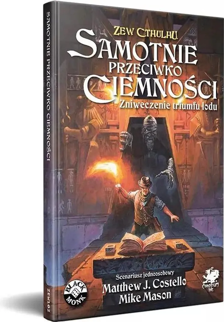 Jouer seul au JDR avec Samotnie przeciwko ciemności - Black Monk Games