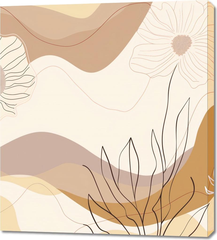 Bild 90x100cm Blumenvirtuosität