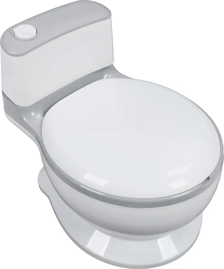 Pot toilette enfant sécurisé gris pour finir les couches sans stress