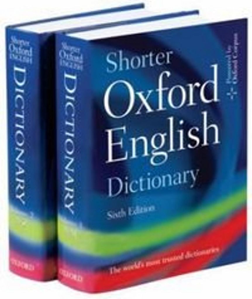 Shorter Oxford English Dictionary